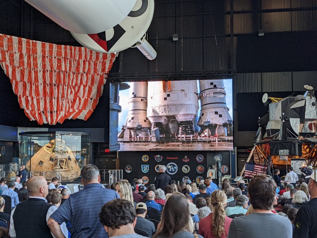 Artemis I launch scrubbed, to the dismay of Space & Rocket Center spectators