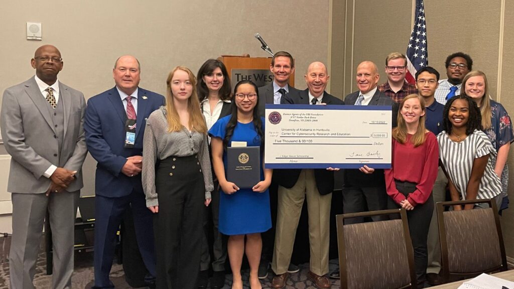 UAH Cybersecurity Research group receives J. Edgar Hoover Scholarship UAH Cybersecurity Research group receives J. Edgar Hoover Scholarship