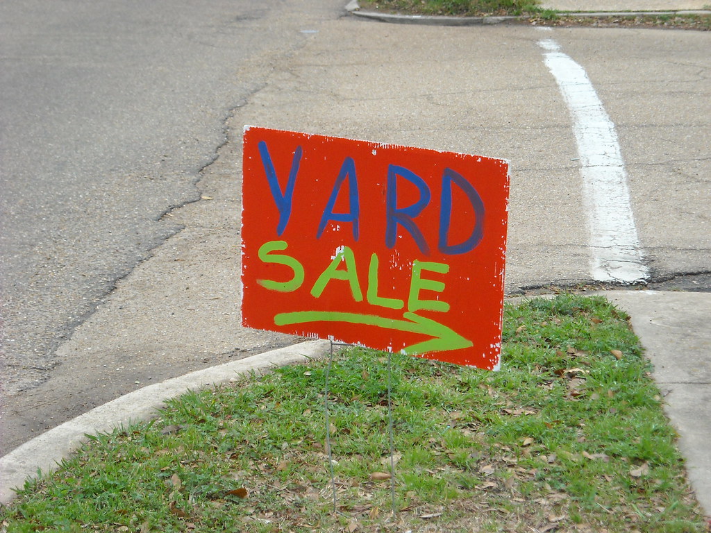 Here are 4 awesome yard sales to check out this weekend