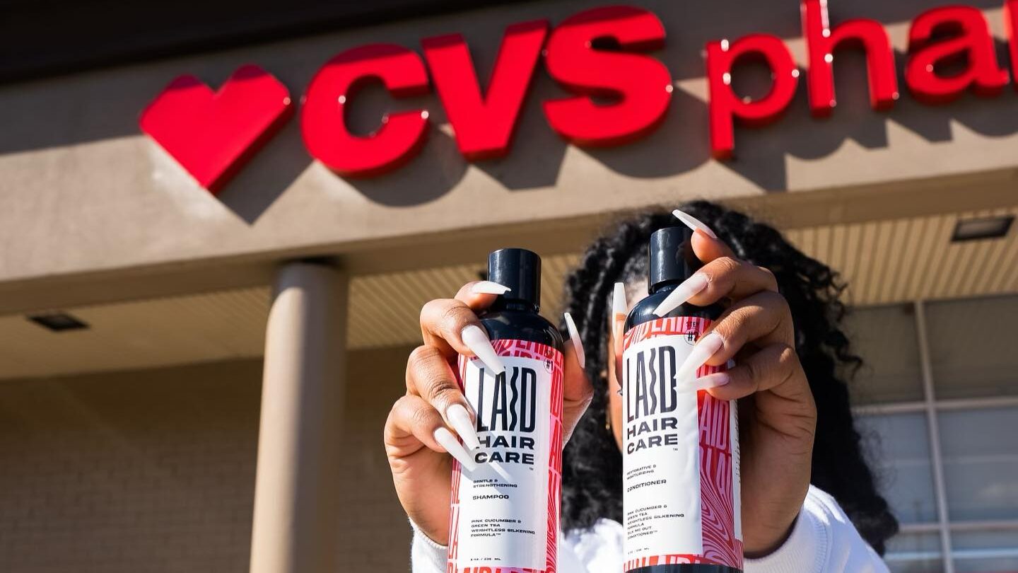 Locally-owned LAID Hair Care now available at CVS stores nationwide