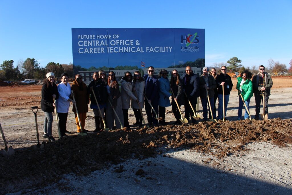 Huntsville City Schools breaks ground on new Central Office