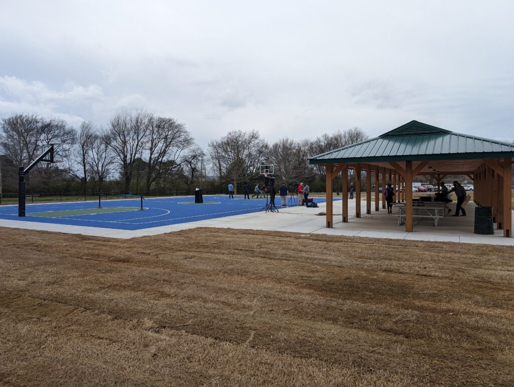 Take a look at the new renovations at James C. Crawford Park