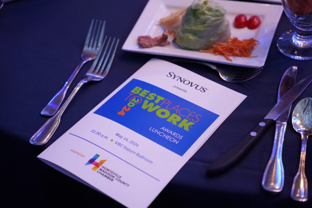 NEW: Huntsville Chamber honors Best Places to Work winners