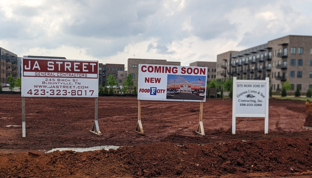 Ground broken on new Food City store on Governors Drive