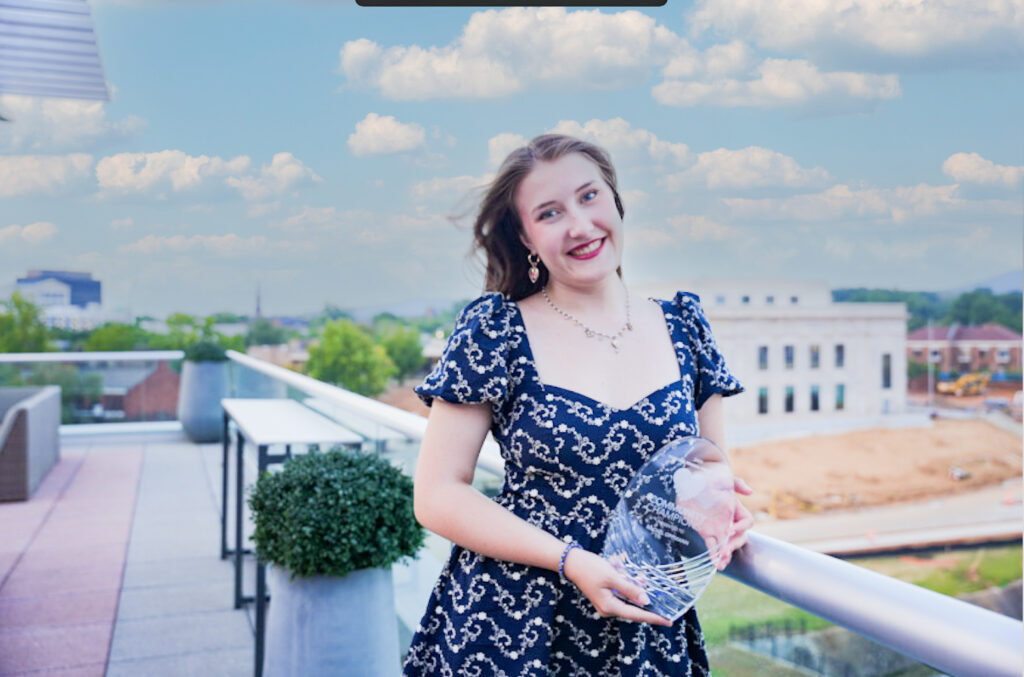 This 19-year-old won a local award for her theater + Scouts BSA volunteer work