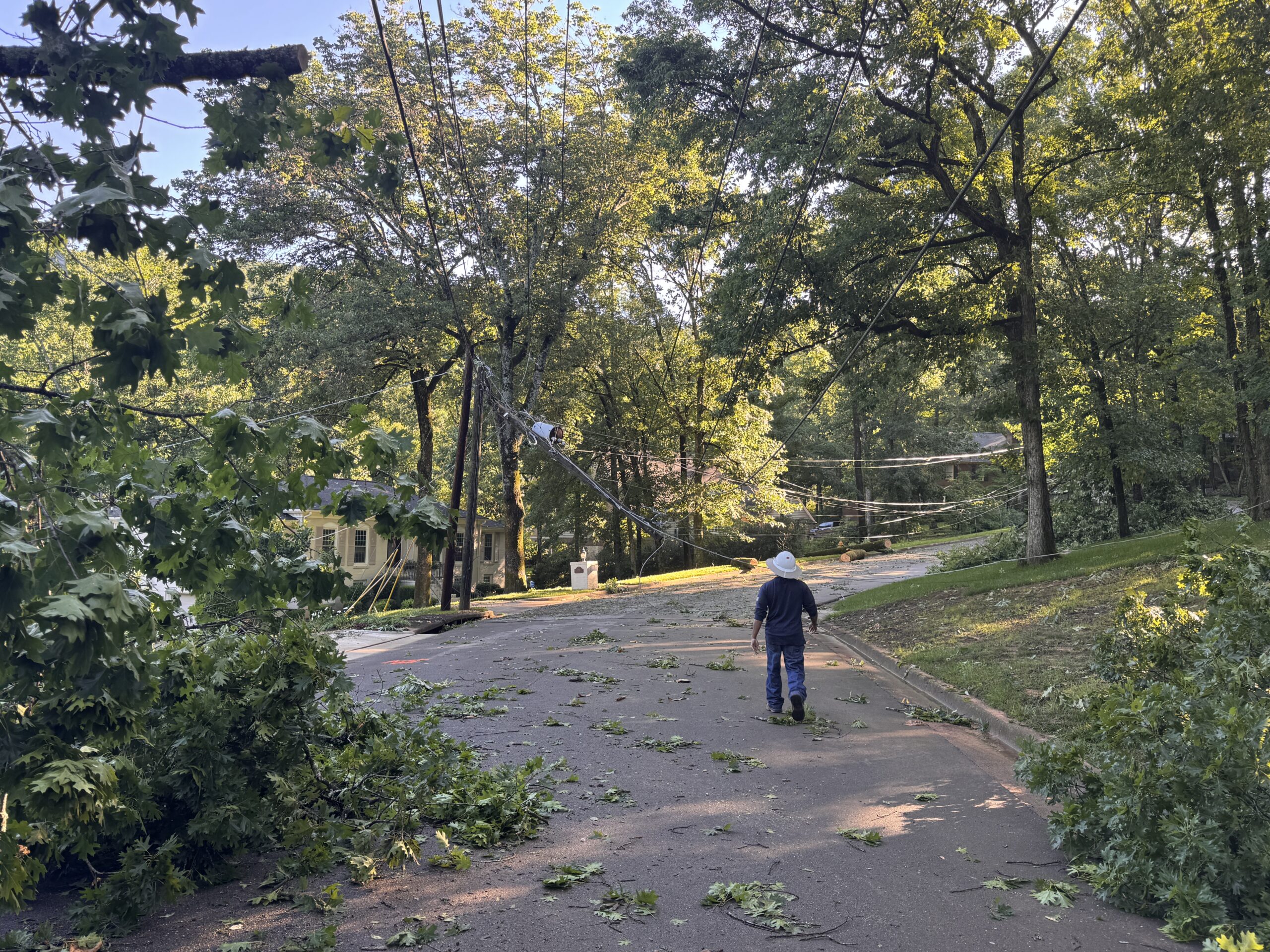 NEW: Severe storms, tornado leave thousands without power