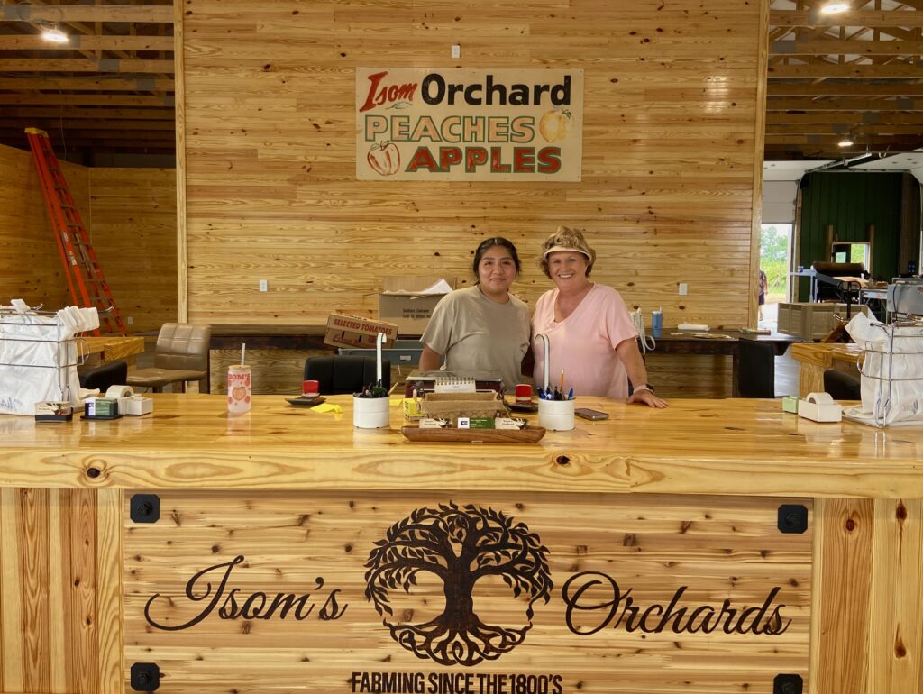 Take a look inside the NEW Isom’s Orchard building