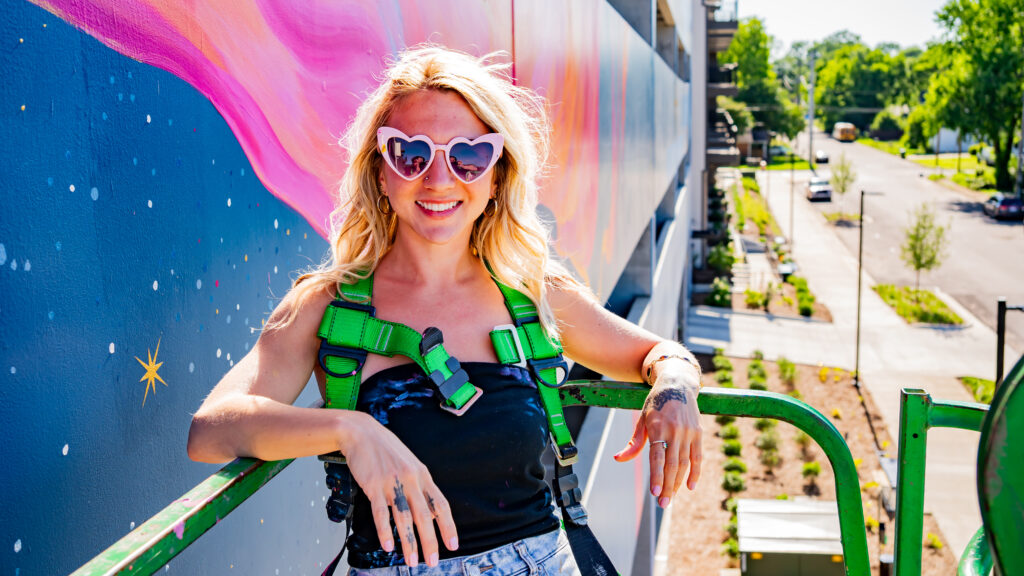 Huntsville muralist’s passion is now her profession