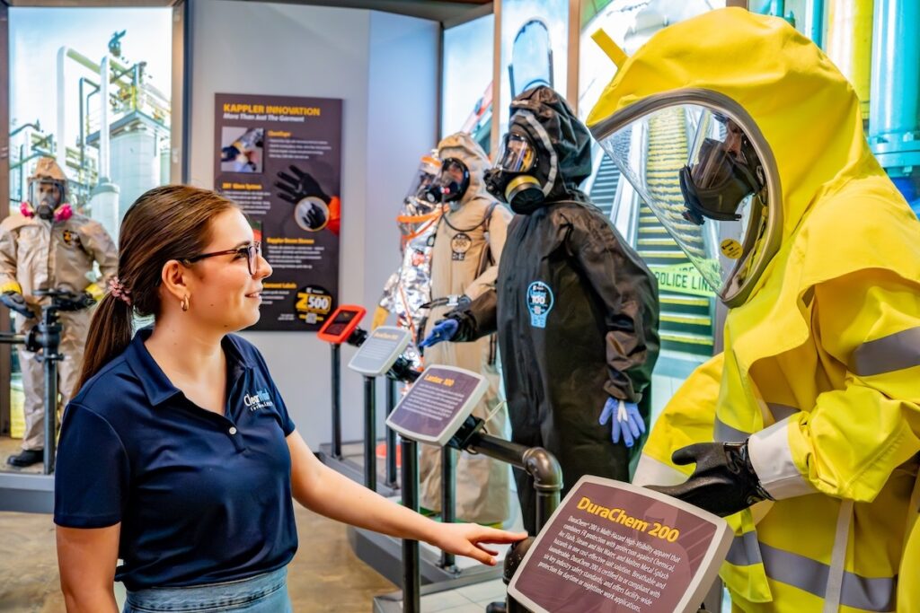 The Guntersville-based leader in hazmat suits + its tech support secret