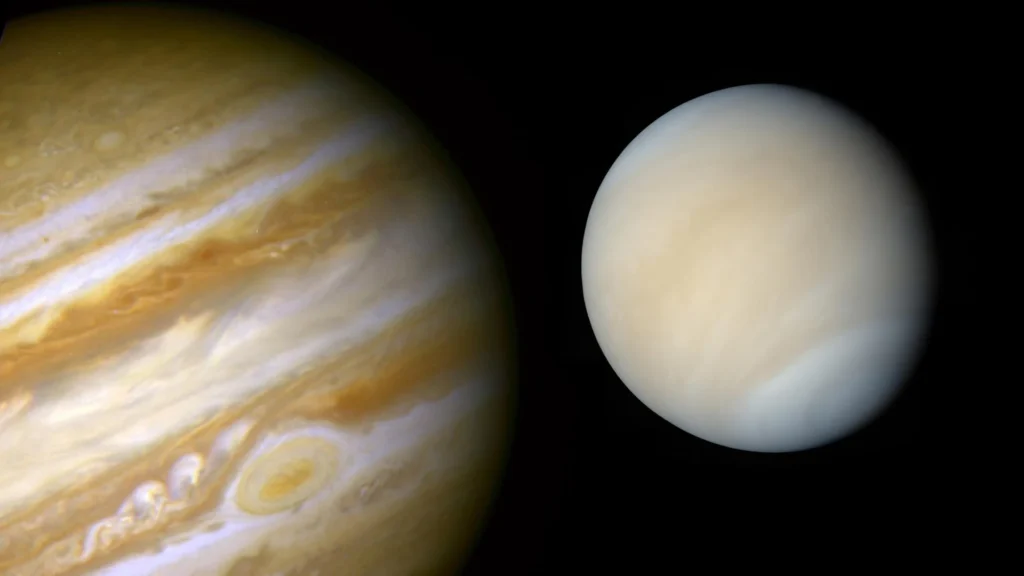 Venus + Jupiter will glow together in a rare alignment in August