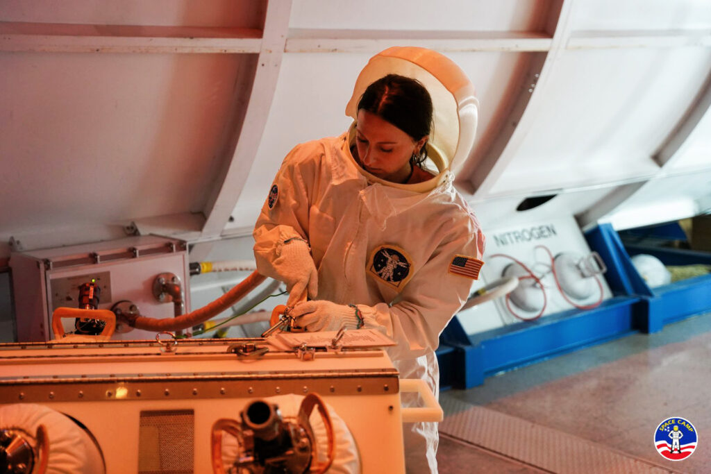 Katie Kirkland, alumni of Adult Space Academy at the U.S. Space & Rocket Center 
