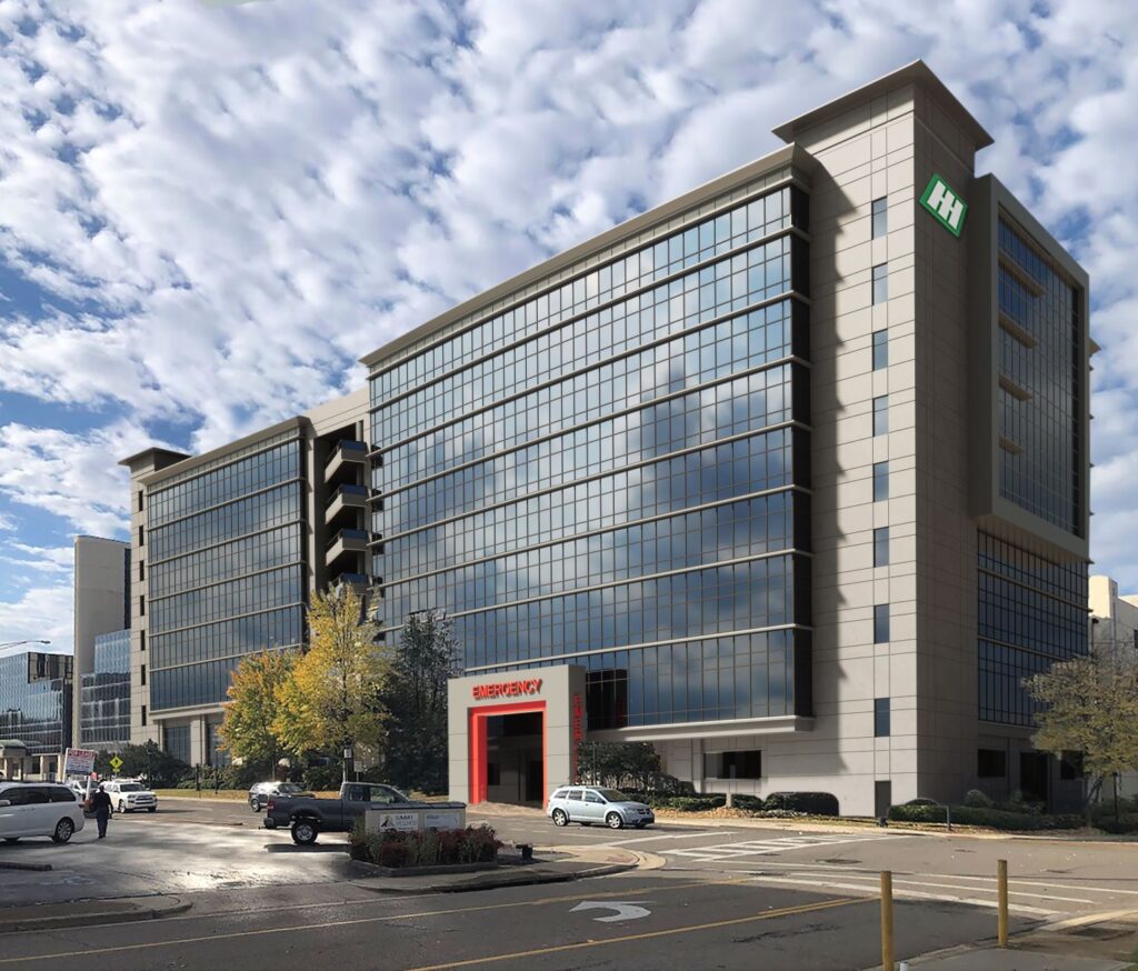 New Huntsville Hospital Madison Street Tower celebrates construction milestone