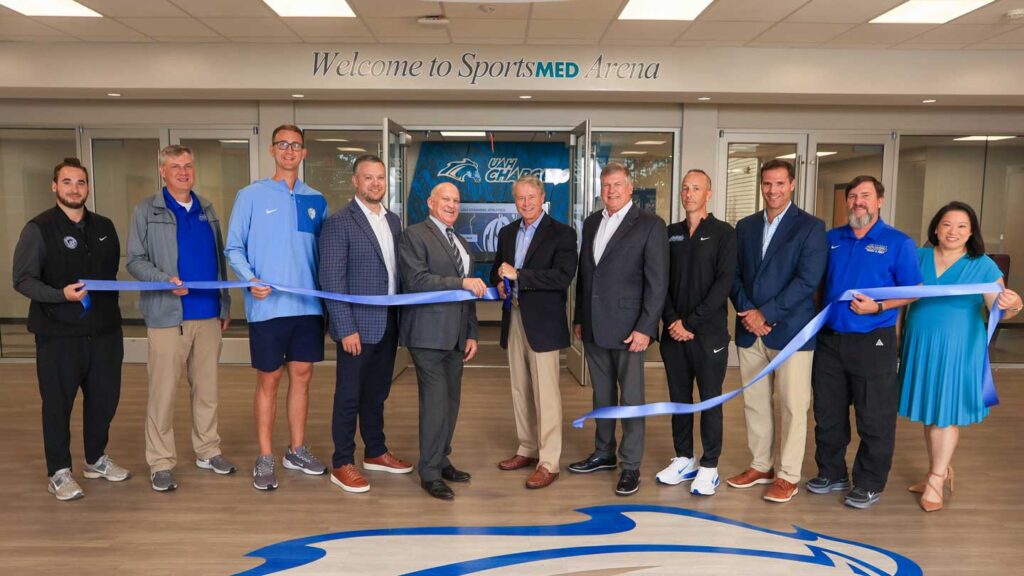 Big donation gives UAH gymnasium a new name