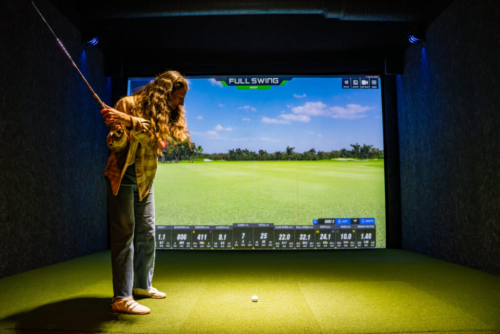 Virtual golf: An exciting way to hang out + stay warm in Huntsville this winter