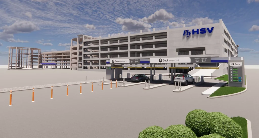 Huntsville airport parking deck project among new high-dollar building permits