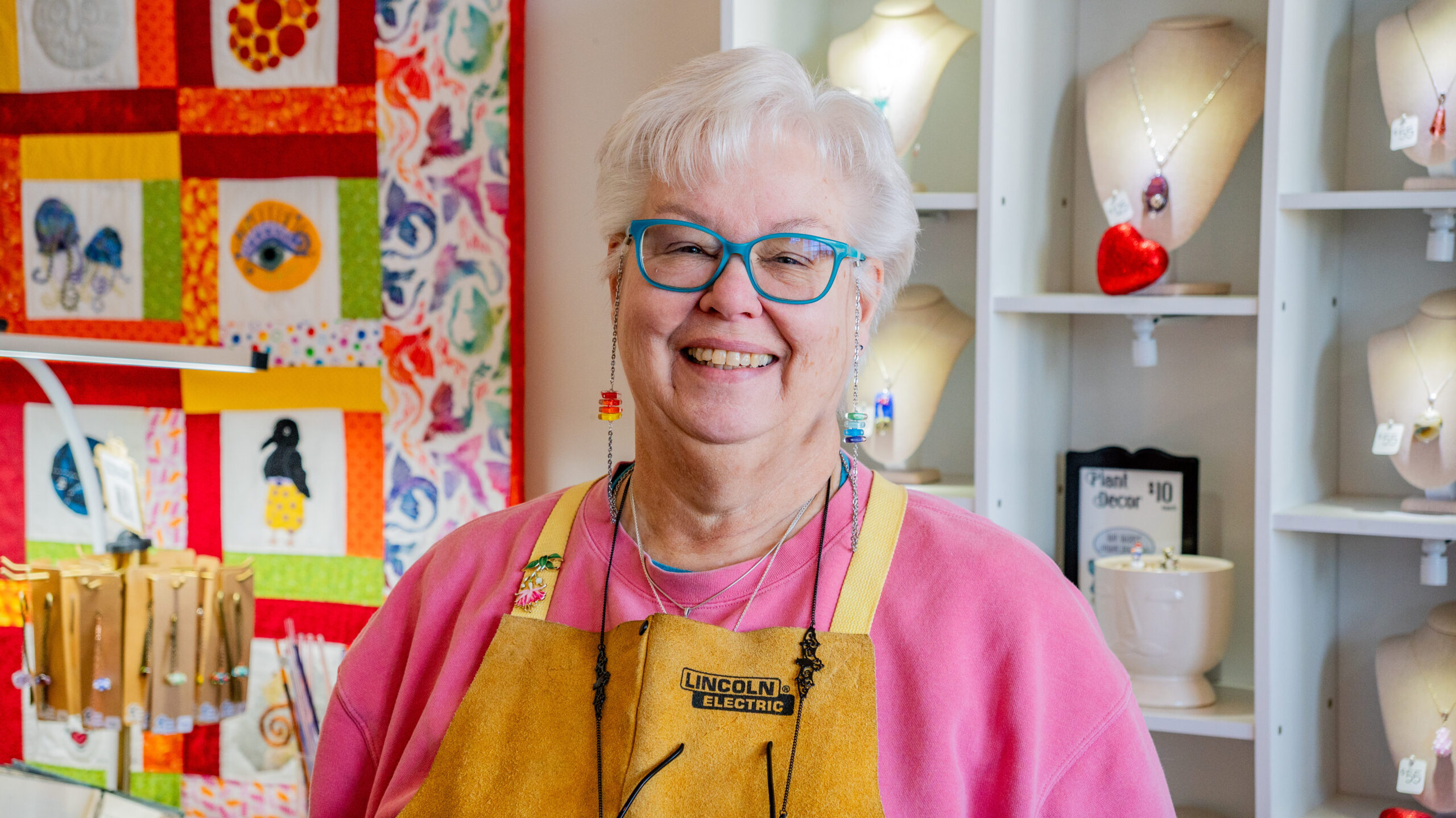 WATCH: How this local glass bead artist turns molten glass into beautiful beads