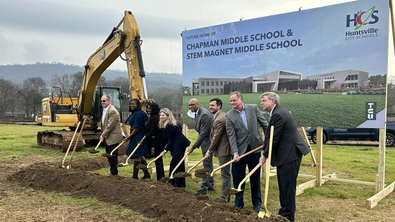 New middle schools now under construction in Huntsville