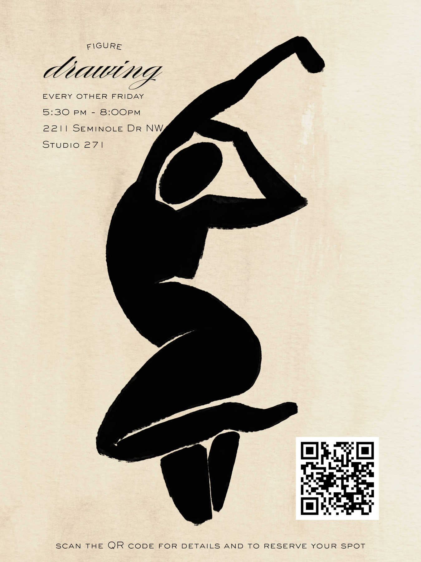 Huntsville Figure Drawing - Hville Blast