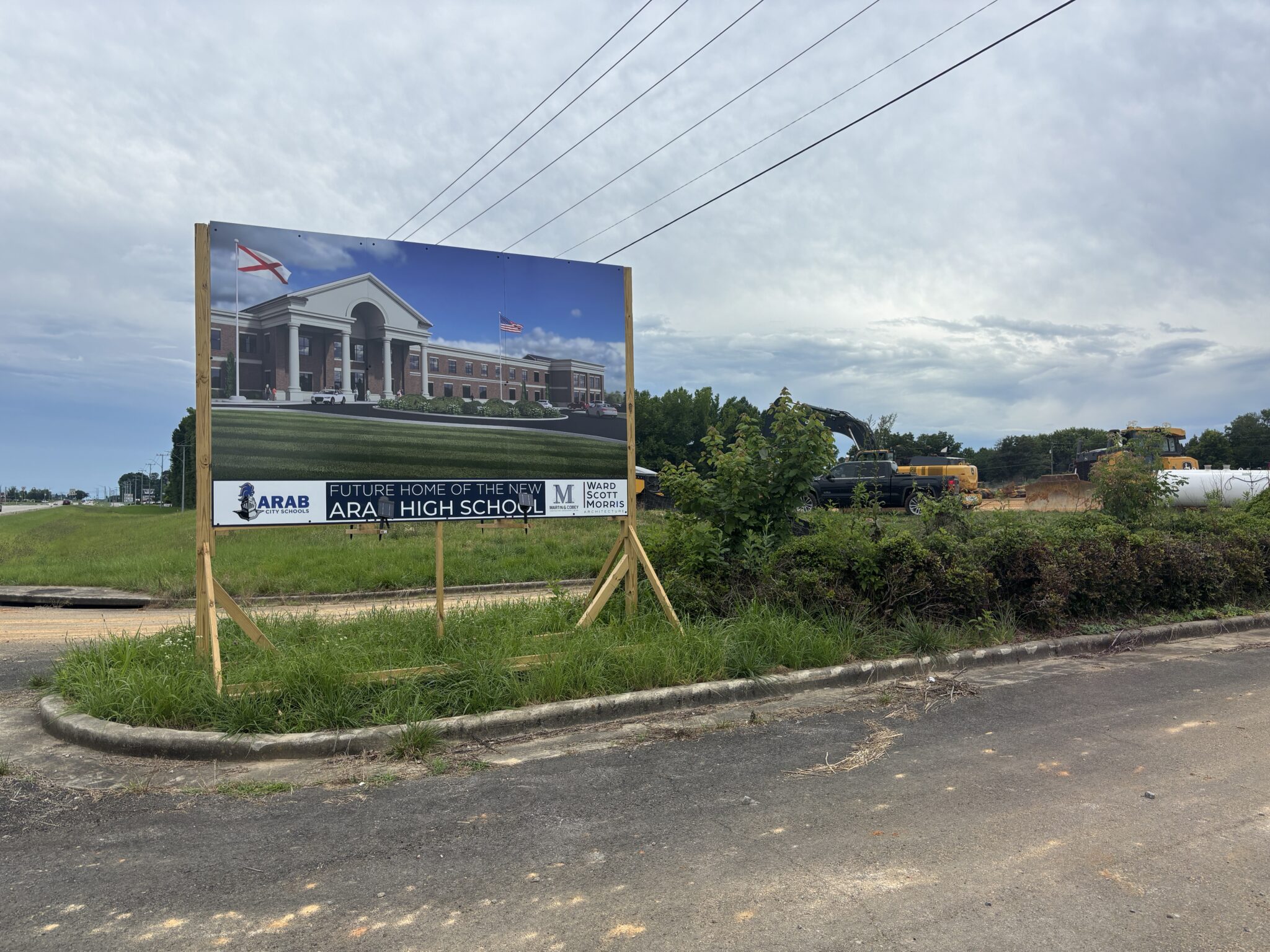 Arab begins construction on new high school