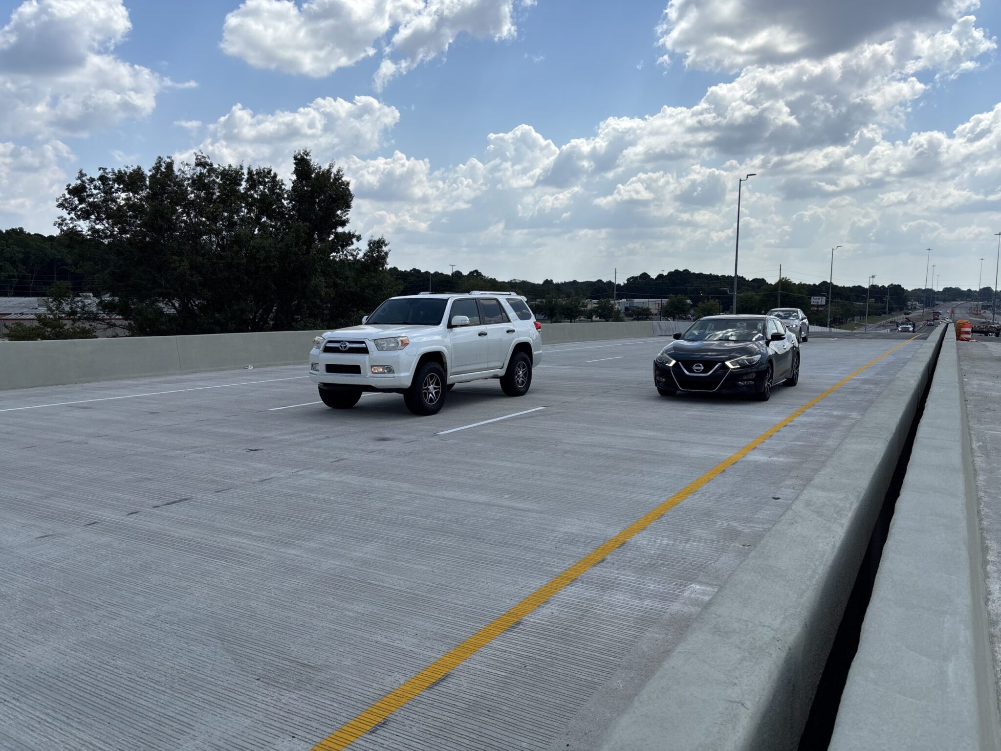 Memorial Parkway overpass at Mastin Lake Road now open